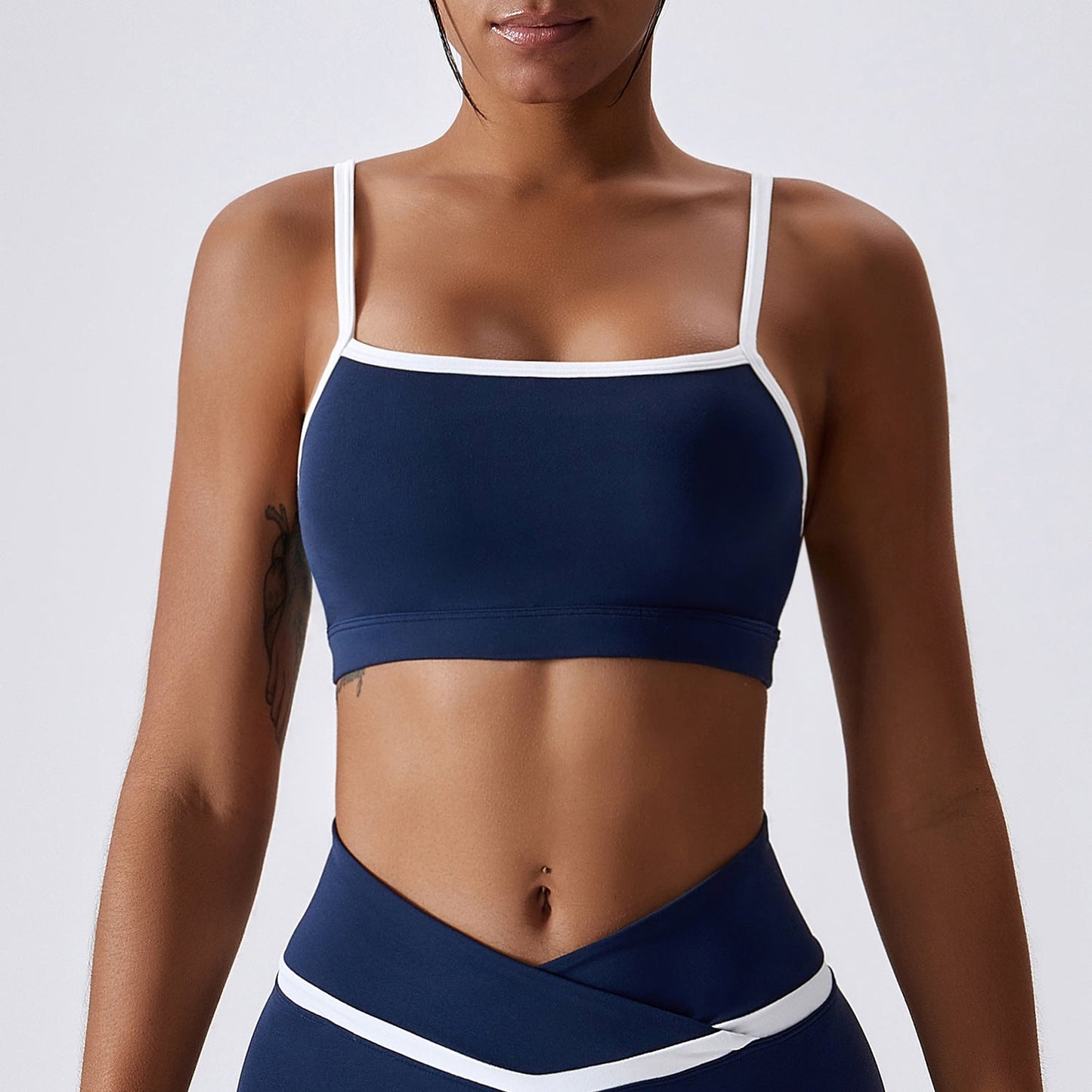 Top Evoke Azul Marinho